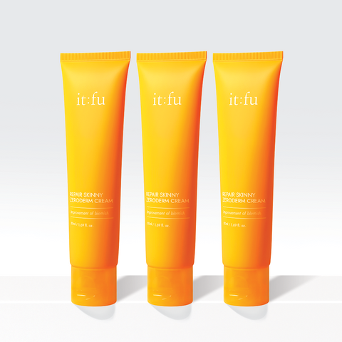 Itfu Zeroderm Pumpkin Niacinamide Cream Arnica & Magnesium 50 ml x 3