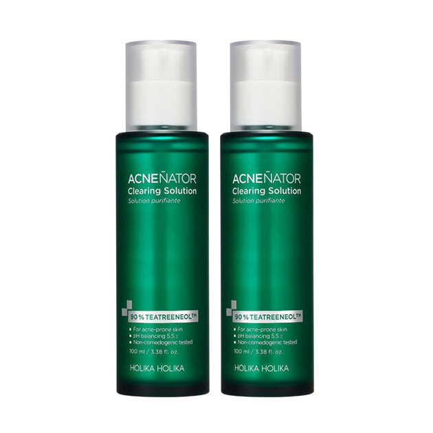 Holika Holika Acne Nicator Clearing Solution 100ml x2