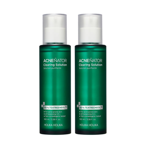 Holika Holika Acne Nicator Clearing Solution 100ml x2