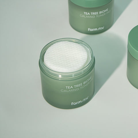 Farmstay Tea Tree Biome Calming Toner Pads 70 Sheets