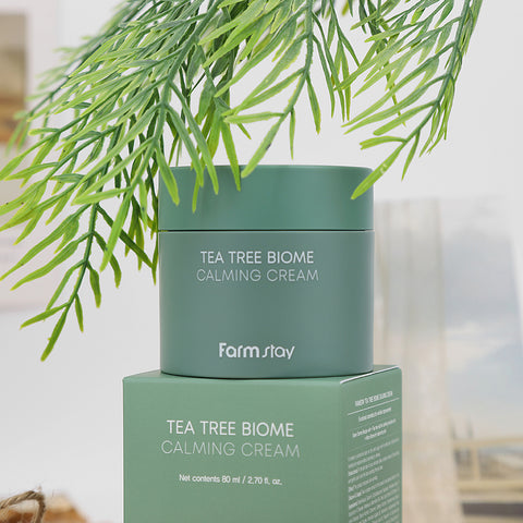Farmstay Tea Tree Biome Calming Cream 80ml (3 pack)