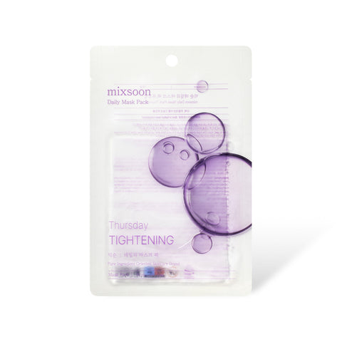 Mixsoon Daily Mask Pack Thursday 25ml 10sheets