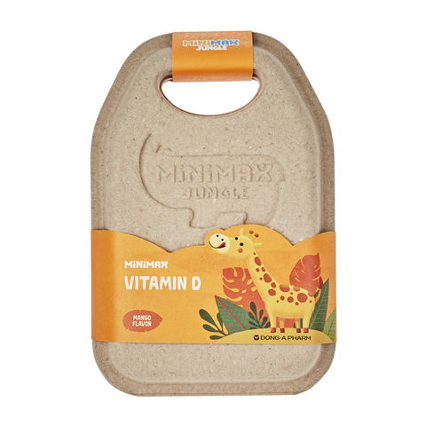 Dong-A Pharm MINIMAX Jungle Vitamin D (60 Gummies)
