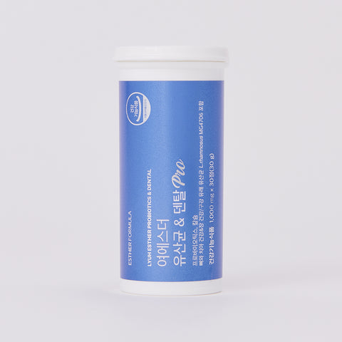 Esther Formula Probiotics & Dental Chewable (Oral-origin Peppermint) 30 Tablets x 20