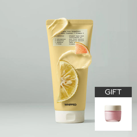 Whipped Yuzu Grapefruit Vegan Pack Cleanser 130g
