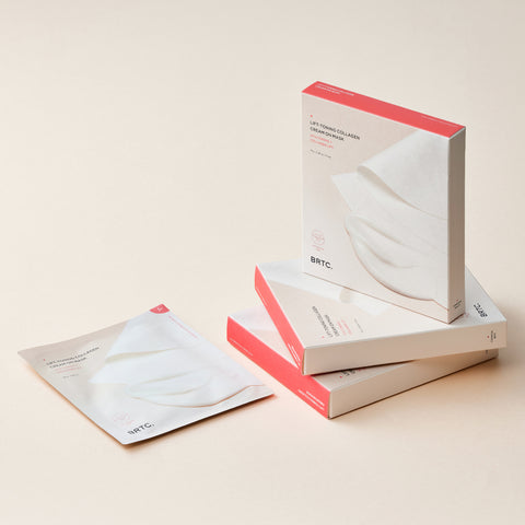 BRTC Re-Toning Collagen Cream-On Mask 5P