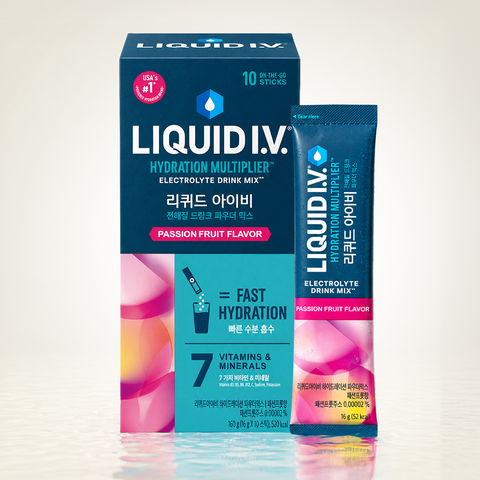 Liquid I.V. Hydration Powder Mix Passionfruit (10-Pack 160 g)