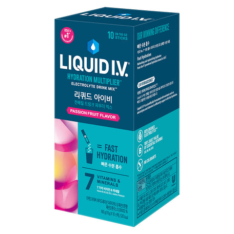 Liquid I.V. Hydration Powder Mix Passionfruit (10-Pack 160 g)