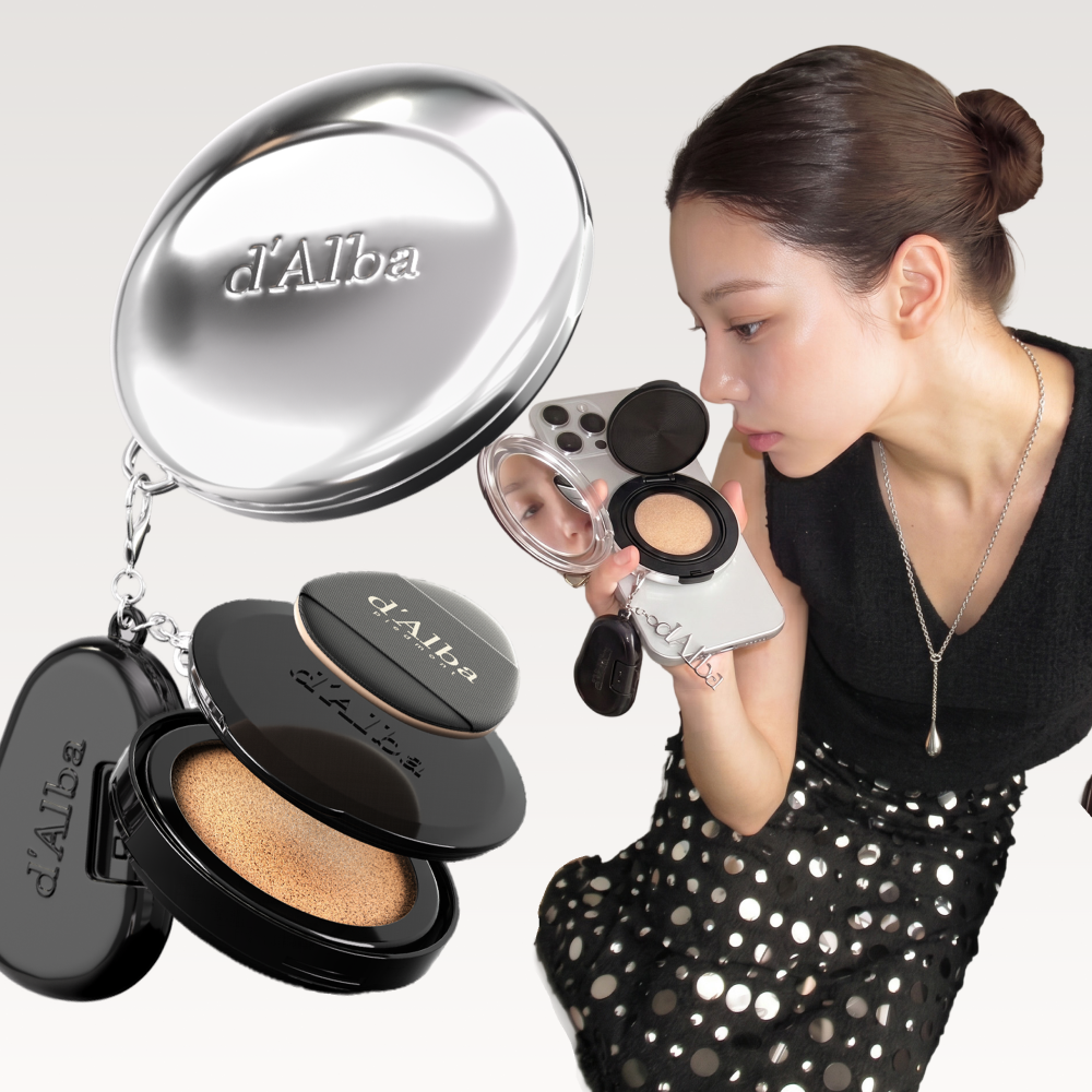 d'Alba Slim Cushion (MagSafe-Compatible) 6g - 1 Full + 1 Refill