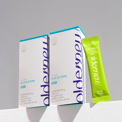 Oldernew Mucin Deep Glow (2 boxes 20 packets) Plum / Kiwi