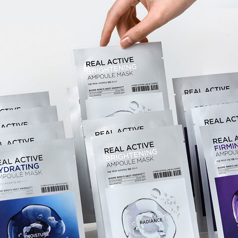 SNP Real Active Brightening Ampoule Mask Pack (1 sheet)