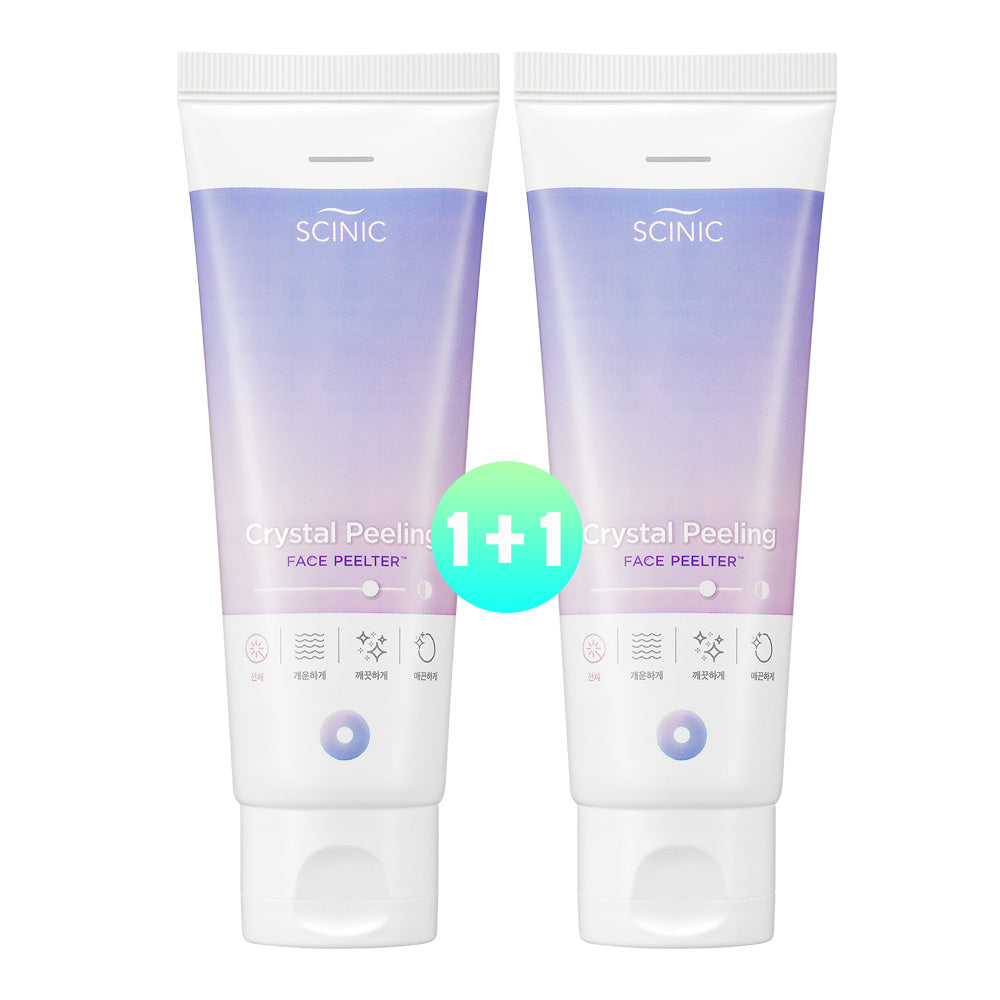 SCINIC Face Filter Crystal Peeling 80ml (2 Pack)