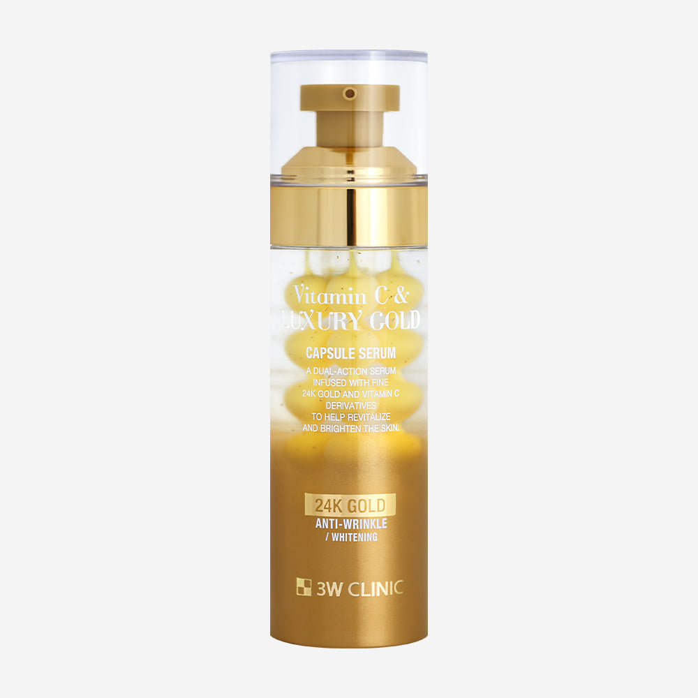 3W Clinic Vitamin C & Luxury Gold Capsule Serum