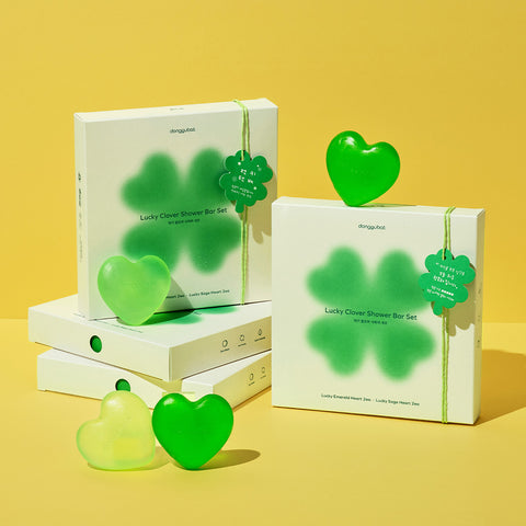 Donggubat Lucky Clover Shower Bar Set (Face & Body)