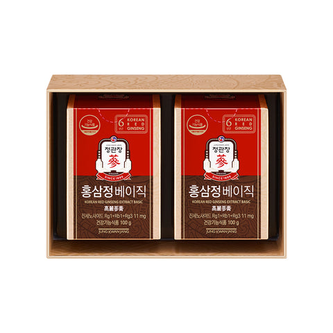 JungKwanJang Red Ginseng Extract Basic 100g (2 Pack)