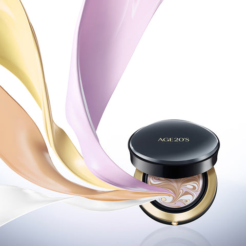 AGE20'S Signature Essence Cover Pact Master Double Cover 14g (Main + Refill + 2 Puffs, Tone-up Base 6ml)
