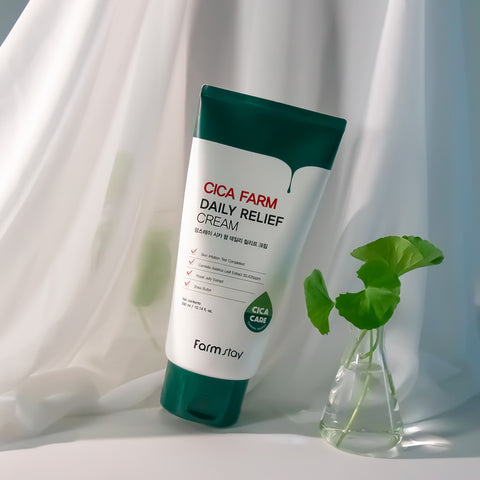 Farmstay Cica Farm Daily Relief Cream 300ml (3 Pack)