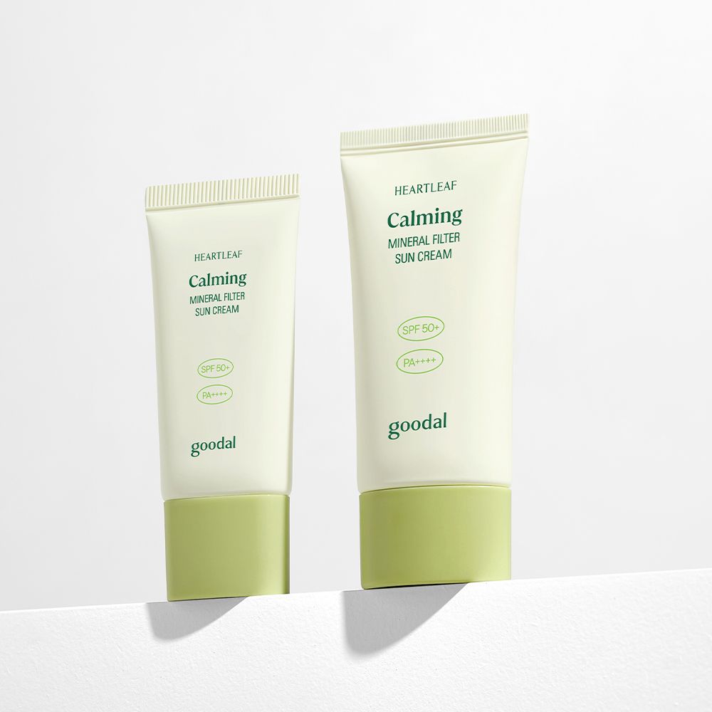Goodal Clear Houttuynia Soothing Mineral Sunscreen Set (50ml + 25ml)