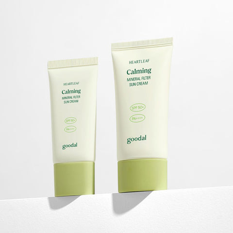 Goodal Clear Houttuynia Soothing Mineral Sunscreen Set (50ml + 25ml)
