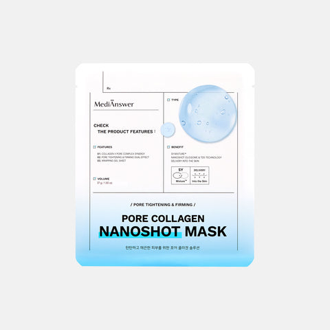 MediAnswer Pore Collagen Nano Shot Mask