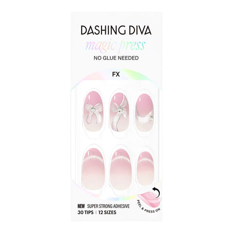 Dashing Diva MagicPress Fleur (Almond) Nail Tips