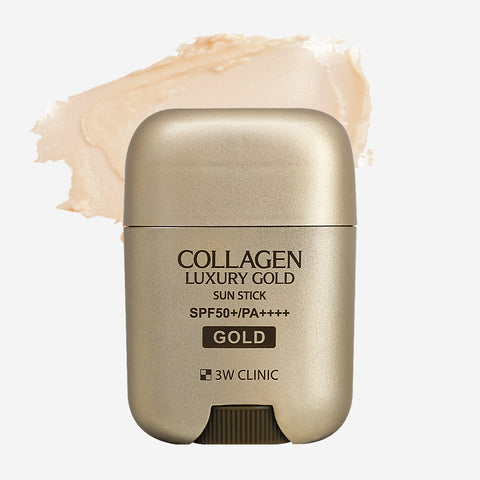 3W Clinic Collagen & Luxury Gold Sun Stick 18g