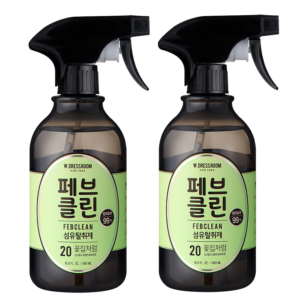 W.Dressroom Febclean No.20 Flower Shop 500ml (2 Pack)
