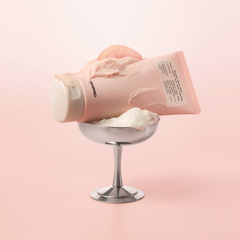 Whipped Tone-Up Glow Peach Pear Vegan Yogurt Pack Cleanser 130g