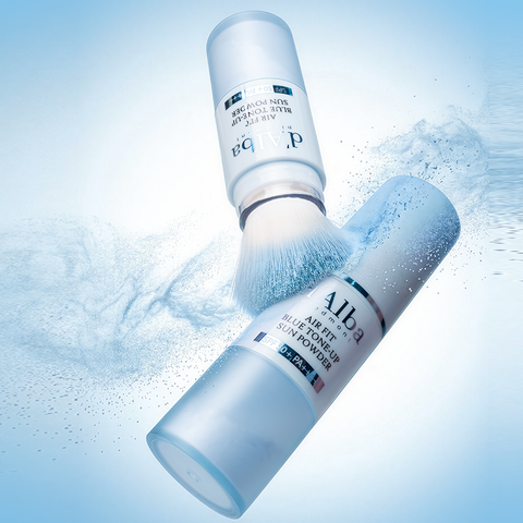 d'Alba Air Fit Blue Tone-Up Sun Powder 5.5g x2 (1+1)