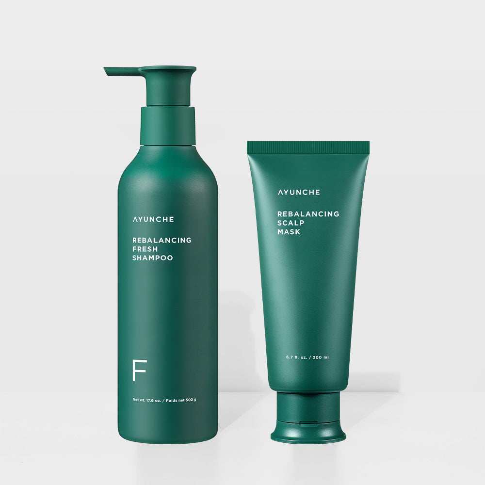 Ayunche Rebalancing Haircare 2-Piece Set (Shampoo 500g + Mask 200ml)