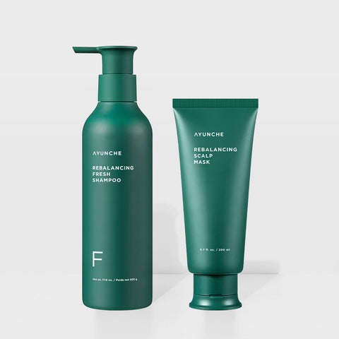 Ayunche Rebalancing Haircare 2-Piece Set (Shampoo 500g + Mask 200ml)