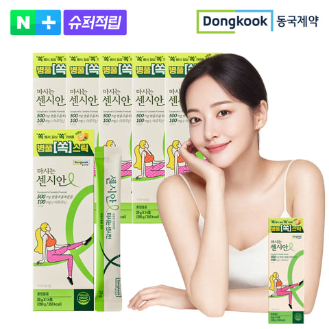 DongKook Sensian Drinkable Arginine & Centella Complex Stick 20ml x 14 (Pack of 6 4+2)