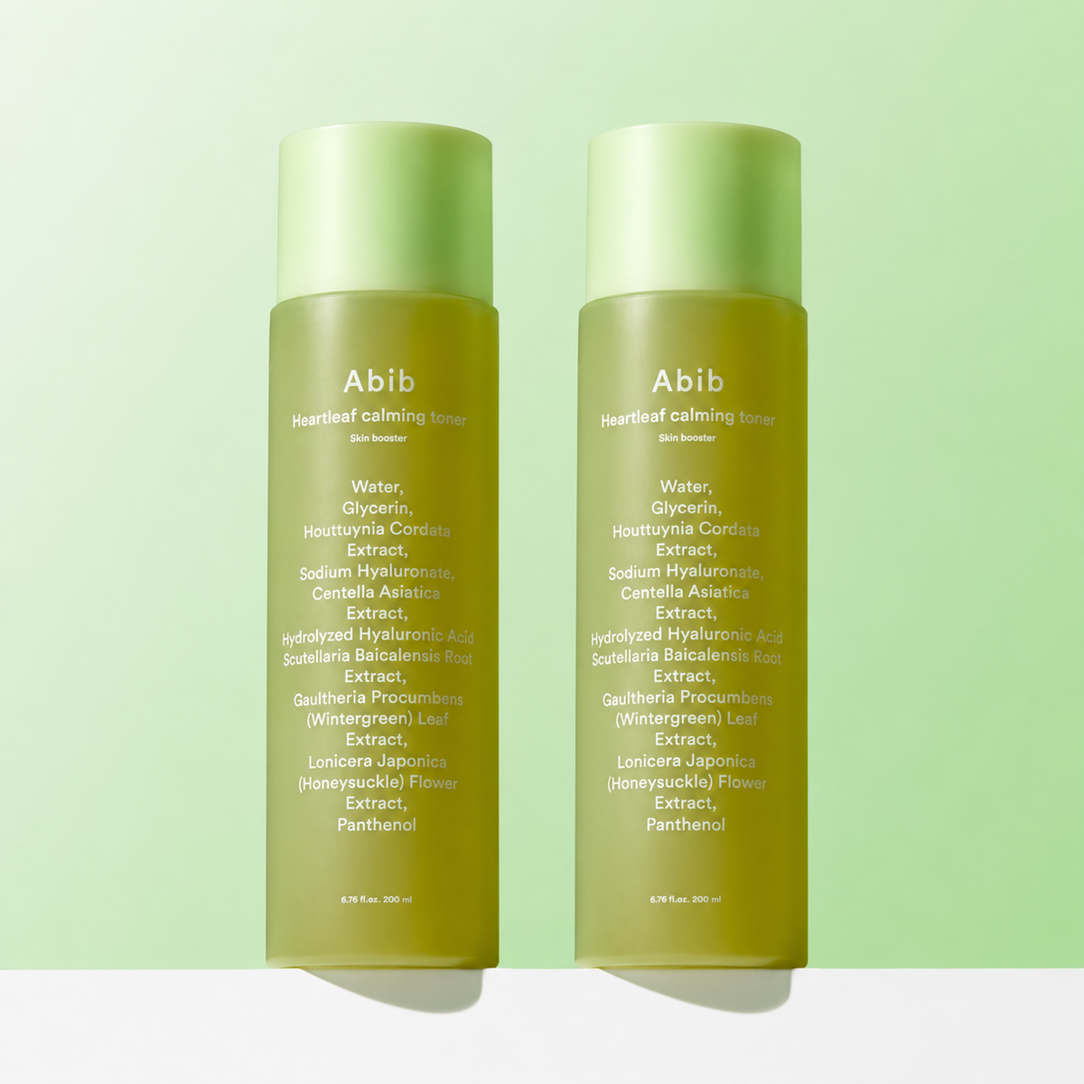 Abib Houttuynia Calming Toner Skin Booster 200ml (2 Pack)