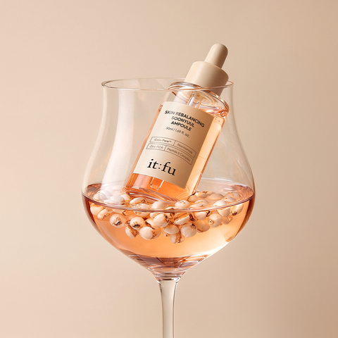 Itfu Soonyul Ampoule (Yulmu Peptide) Pore Tightening & Lifting with Tannin & Sea Grape 50ml x 3
