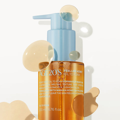 AGE20'S Fill Like Honey Oil-to-Foam Cleanser 200ml
