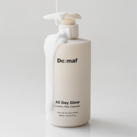 De:maf All Day Glow Creamy Milk Cleanser 300ml