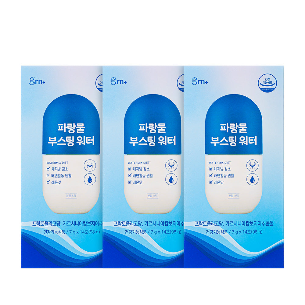 GRN Parangmul Diet Water Lemon Flavor 42 Sachets x 3 Pack