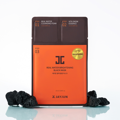 JAYJUN Black Water Glow Mask 3STEP (10 Sheets)