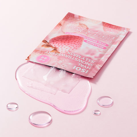 ISOI Hyaluronic Snowflake Strawberry Jelly Mask 10P (2 pack)