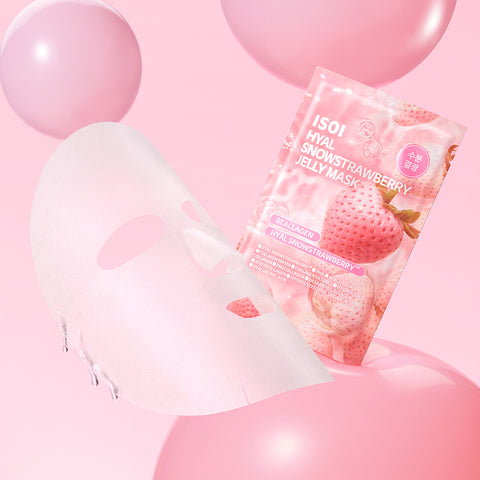 ISOI Hyal Snowflake Strawberry Jelly Mask (23 ml) - 1 Sheet