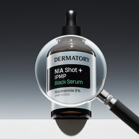 Dermatory Nia-Shot IPMP Trouble Black Serum 30ml (with 2 Hyal-Shot Ampoule Cream Sachets)