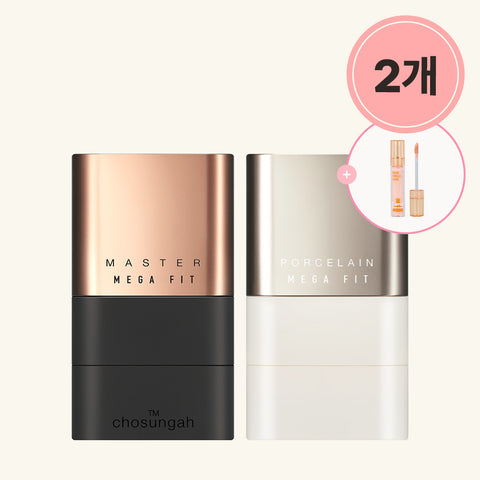 Chosungah Beauty TM Mega Fit Stick Foundation Master 16g (2 Pack)