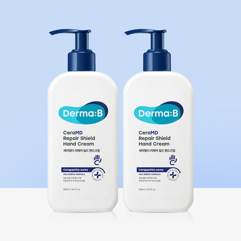 Derma:B CeraMD Repair Shield Hand Cream 250ml (2 Pack)