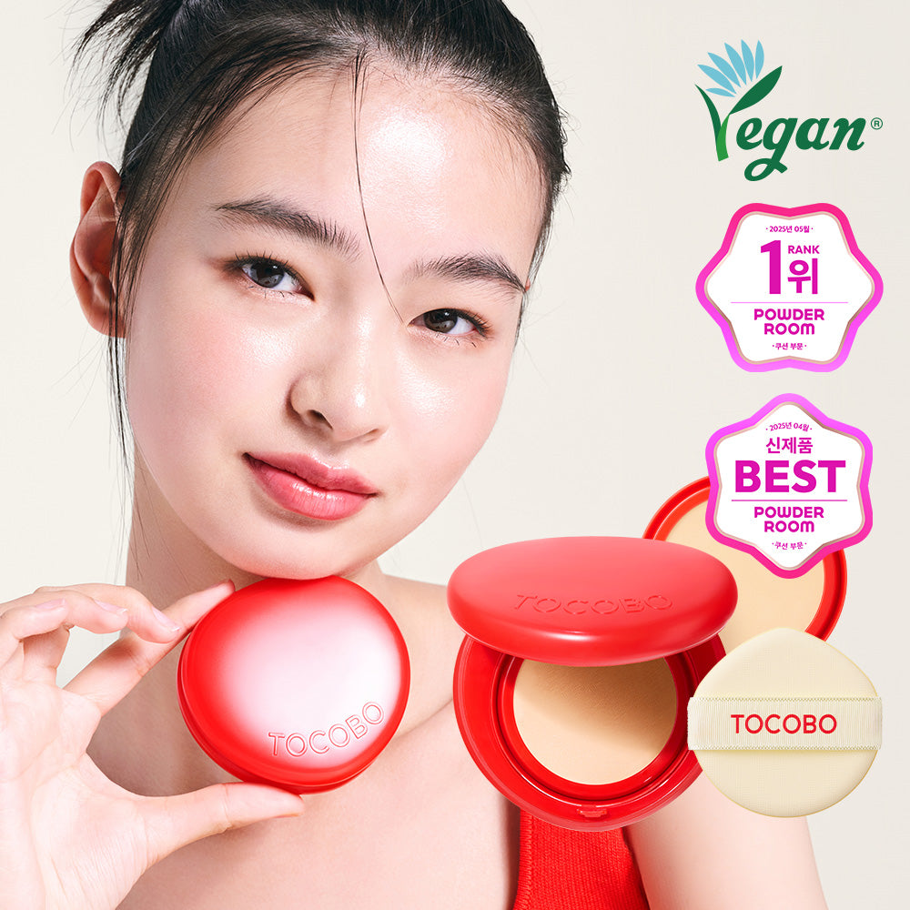 Tocobo Apple Dewy Fit Cushion Set (Full Size + Refill) 15g+15g