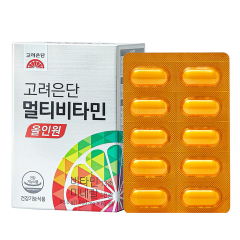 Koreaeundan Multivitamin All-in-One 1560 mg x 60 Tablets