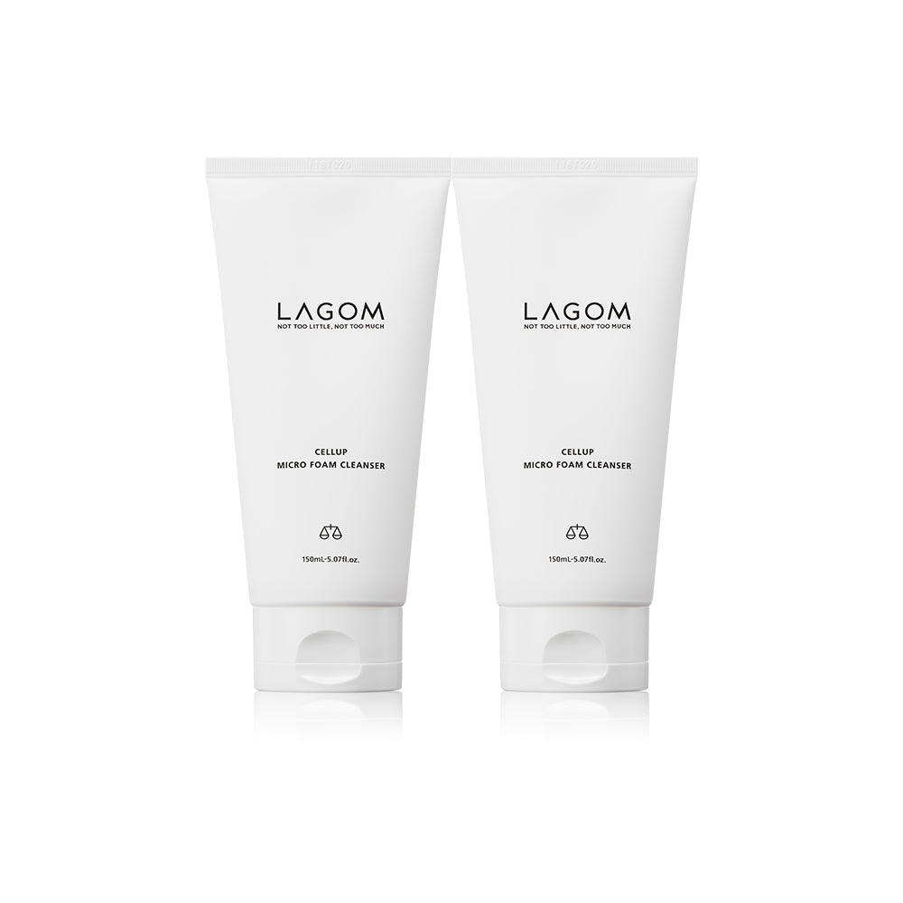 Lagom Micro Foam Cleanser 150ml (2 Pack)