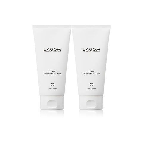 Lagom Micro Foam Cleanser 150ml (2 Pack)