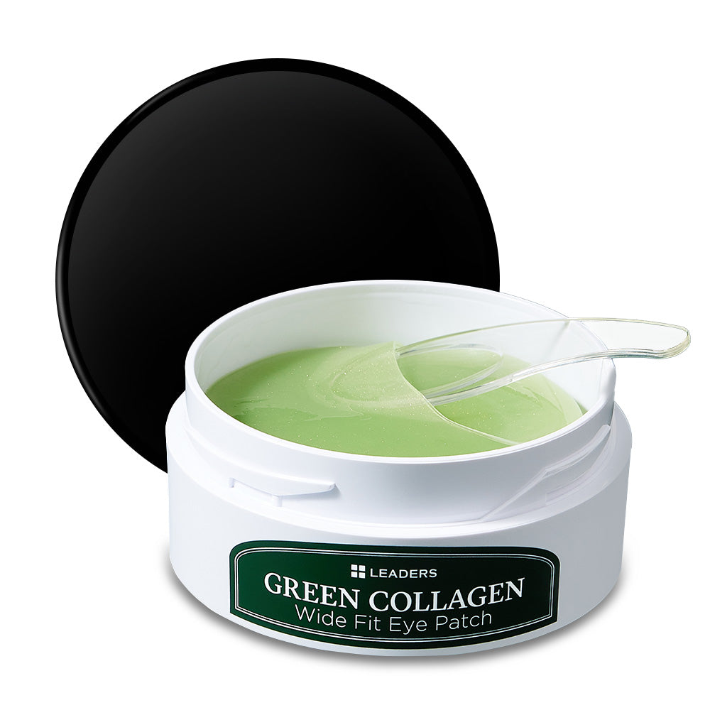 Leaders Green Collagen Wide Fit Eye Patch 60 Patches