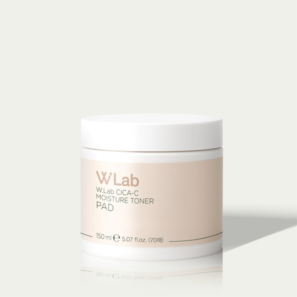 W.Lab Cica C Moisture Toner Pad 70 Pads (150ml)