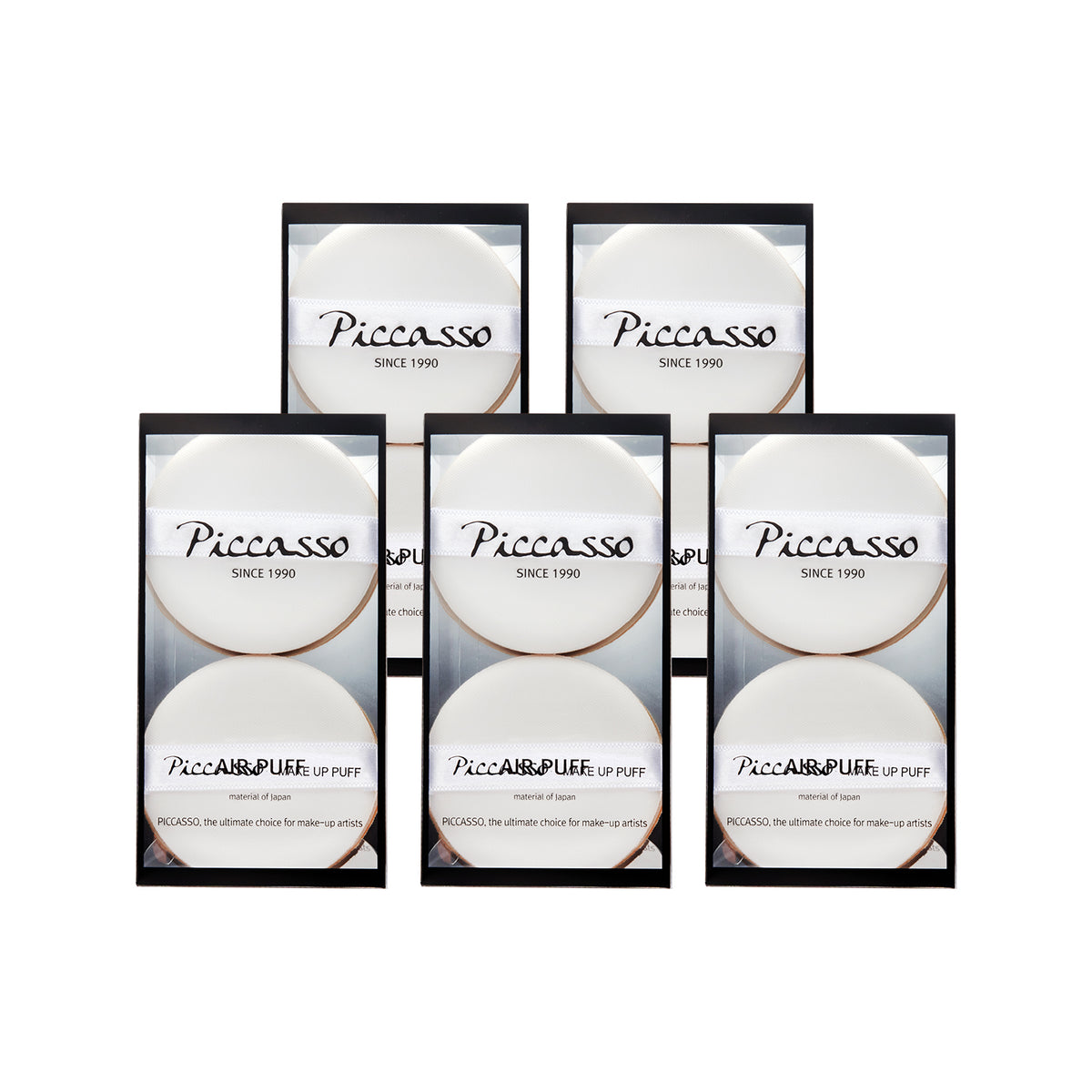 Picasso Air Puff 2-in-1 (2 Pack) 5-Set